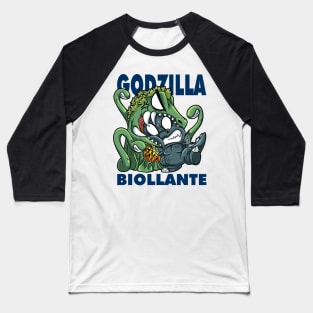 Godzilla VS Biollante Baseball T-Shirt